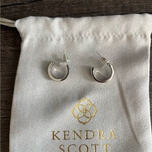 Kendra Scott Silver Mini Hoop Earrings